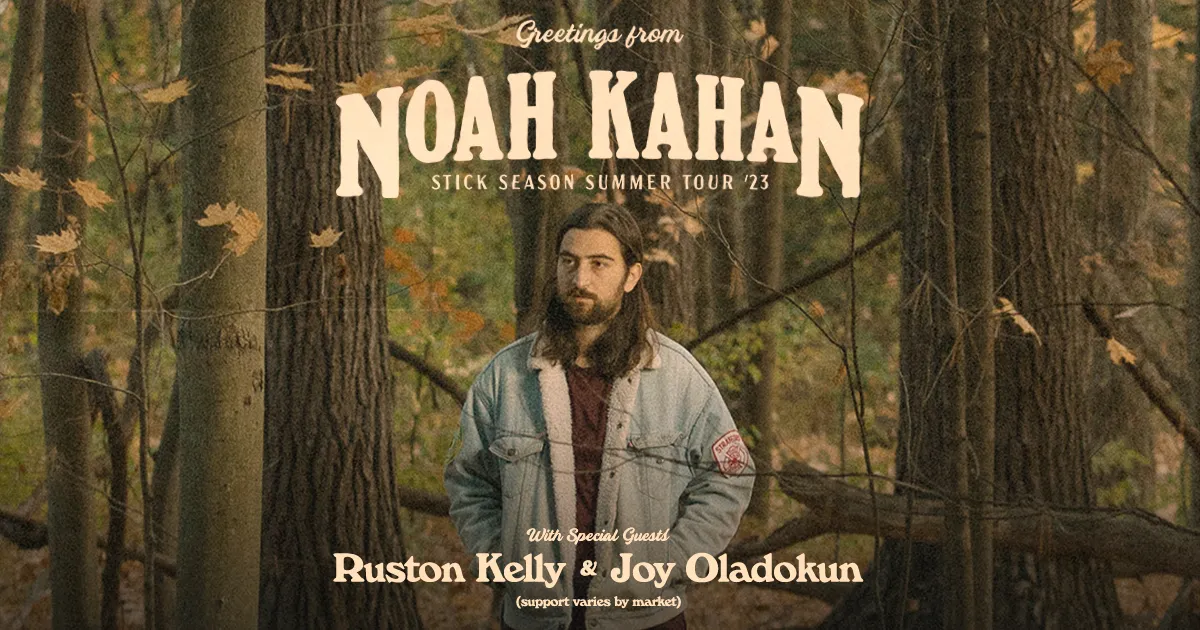 Noah Kahan — Stick Season Summer Tour 2023